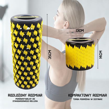 Foam Roller do Zakwasów i Bólu Mięśni – Wałek Masażowy do Tkank Głębokich dla Maksymalnej Ulgi w Napięciu